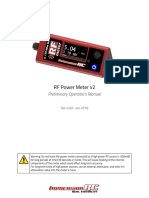 RF Power Meter v2: Preliminary Operator's Manual