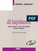 2346-Dil Hepishanasi (Yapisalchilighin Ve Rus Bichimchilighin Ilishdirel Oykusu) - Fredric Jameson-Mehmed H.Doghan - 2013-205s PDF