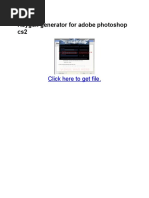 Keygen Generator For Adobe Photoshop cs2: Click Here To Get File