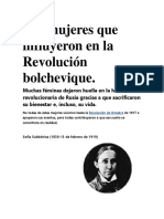 02-10-2017 XIV Mujeres Que Influyeron en La Revolución Rusa