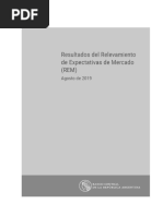 Relevamiento de Expectativas de Mercado