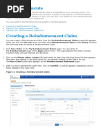 Reimbursement Claim Process Flow