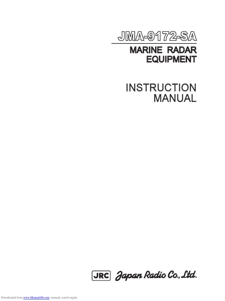 Jma 9172 Sa | PDF | Radar | Cardiopulmonary Resuscitation