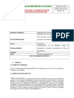 Proyecto Investigacion Formativa Presupuesto