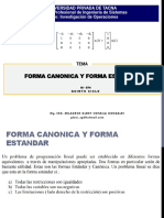 Forma Canonica Forma Estandar Semana04