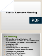 Human Resource Planning: 40-Character