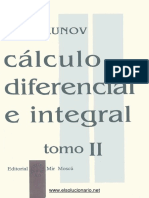 Cálculo Diferencial e Integral Tomo II - N. Piskunov - 3ed PDF