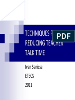 Techniques Reducing TTT PDF