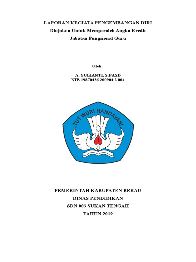 Laporan Pengembangan Diri Guru SD | PDF | Karier & Perkembangan
