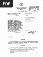 Lepanto Consolidated Mining Company vs. Maximo C. Mamaril, Et Al.