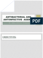 Antibacterial and Antiinfective Agents