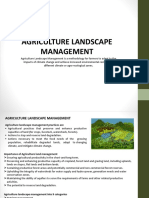 Agriculture and Grasslandland Management