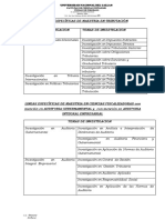 Lineas de Investigación - Específicas - 2017 Unac