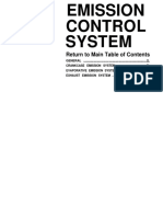 Emission Control System PDF