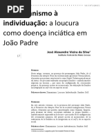 2 CHAMADA Jose Alexandre Vieira Da Silva Do Xamanismo a Individuação a Loucura Como Doença Inciática Em João Padre