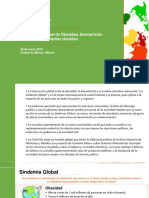 La Sindemia Global de Obesidad, Desnutrición y Cambio Climático