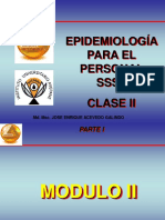 Epidemiologia Para El Personal Ssst II