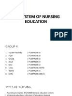 Sistem Pendidikan Keperawatan (Ing)