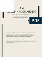 4.4 Autofinancimiento