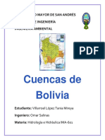 Cuencas de Bolivia