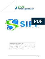 Manual Book Penggunaan SIPP BPJS Ketenagakerjaan Terbaru