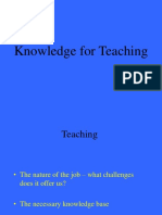 Teachers Knowledge Pce Version