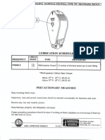 National Type H Block Iadc Check List