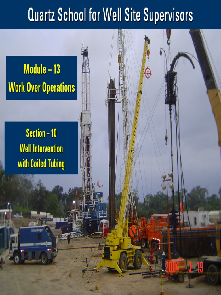 10 Coiled Tubing Operation Pipe (Fluid Conveyance) Mechanical