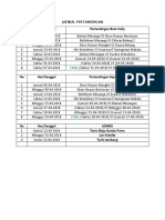 Jadwal Pertandingan