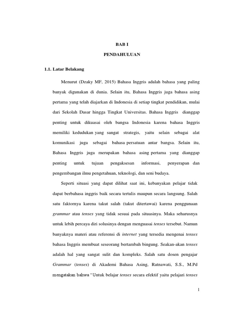 Penilaian Tenses Metode SAW PDF