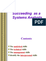 Succeeding As A Systems Analysts