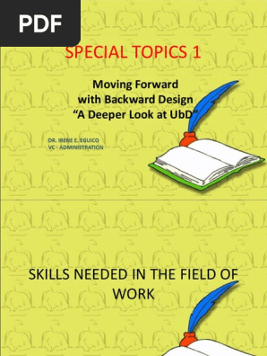 Understanding by Design