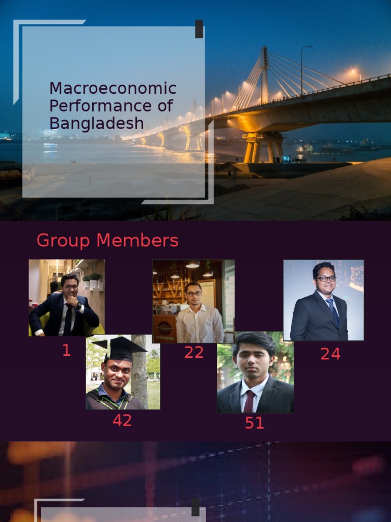 Macroeconomic Performance of Bangladesh | PDF | Gross Domestic Product ...