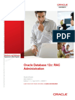 Oracle Database 12c: Rac Administration