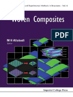(Computational and Experimental Methods in Structures 6) Aliabadi, Mohammad H - Woven Composites (2015, Imperial College Press)
