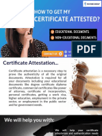 Get Easy & Reliable Certificate Attestation Services in Oman