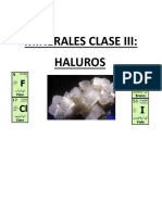 Mineralogia de Los Haluros