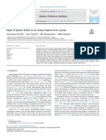 Input Plastic Debris in An Urban Tropical River System (Critchell, 2019) PDF