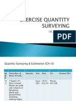 Quantity Surveying & Estimation