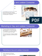 Marketing To Gay and Lesbian Consumer