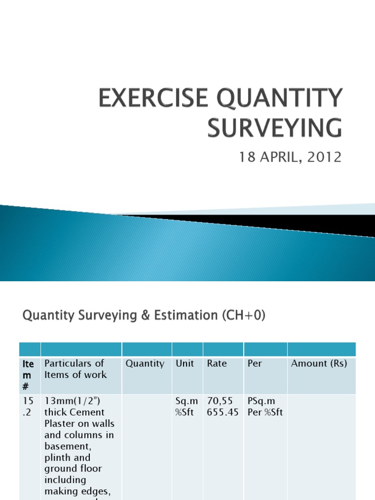 Construction Cost Estimation Guide | PDF | Masonry | Concrete