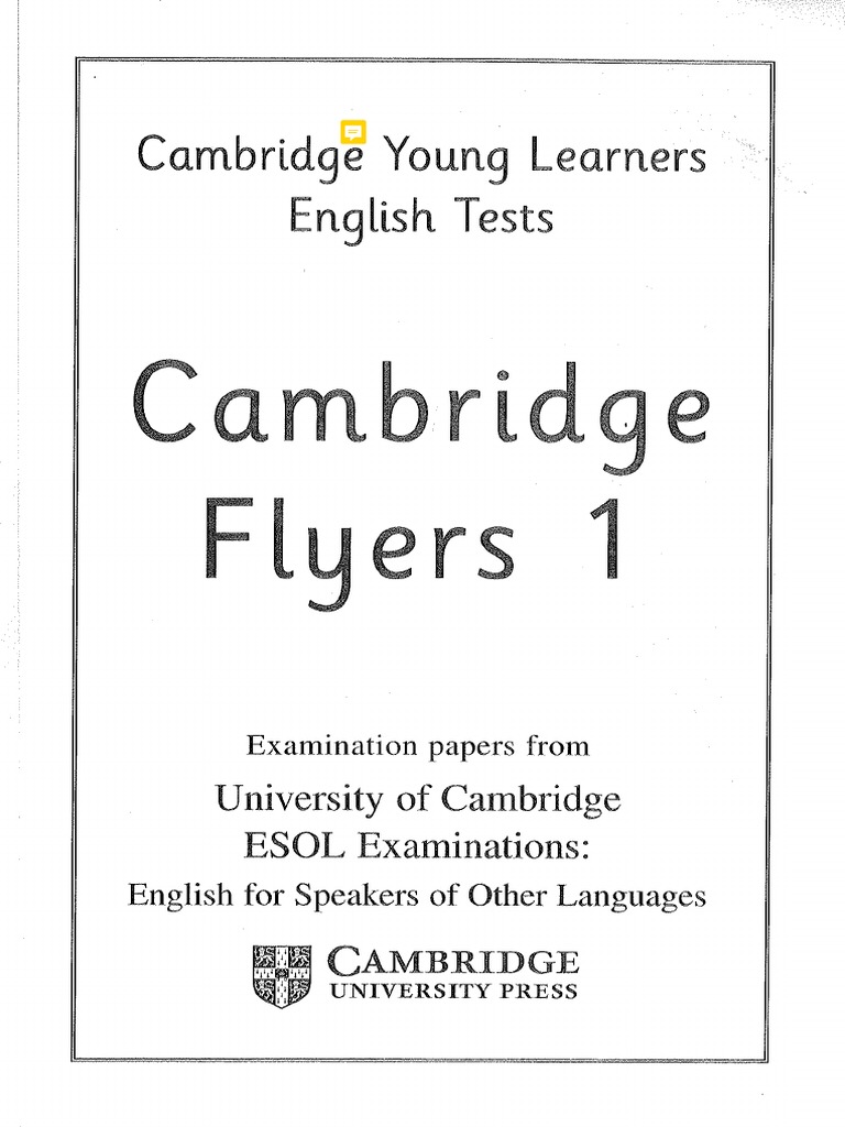 Flyers 1 Student Book | PDF