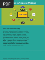 Content Writing