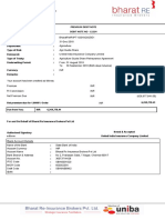 Premium Debit Note Debit Note No - 12214: Bank Account Details