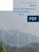 Kecamatan Watang Pulu Dalam Angka 2018 BPS Kabupaten Sidenreng Rappang