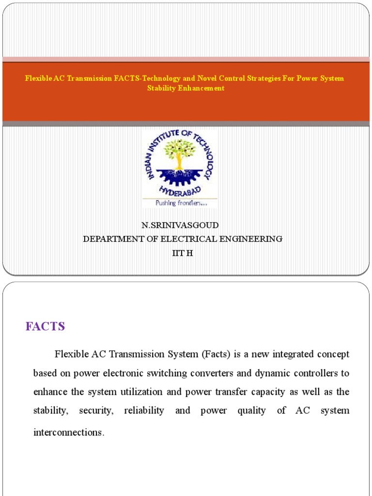 FACTS Technology for Power System Stability | PDF | Physical Quantities ...