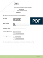 Appendix 4.1 Sample Architects Agreement PDF