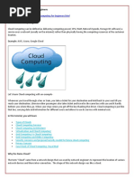 Cloud Computing Tutorial For Beginners