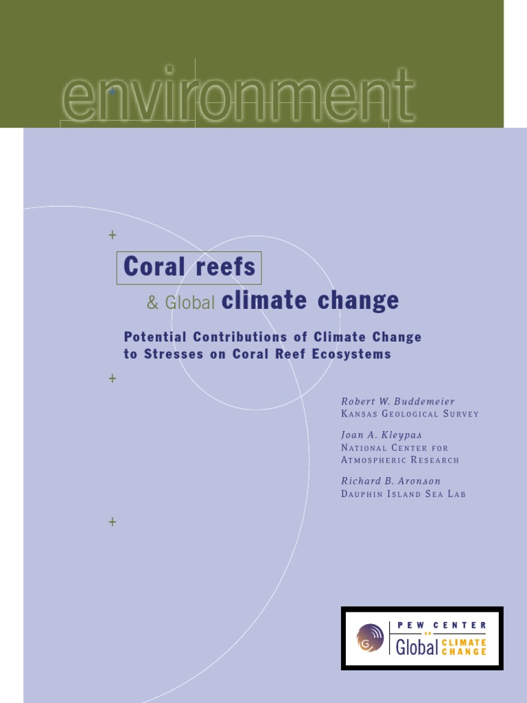 Environment: Coral Reefs Climate Change | PDF | Coral Reef | Sediment