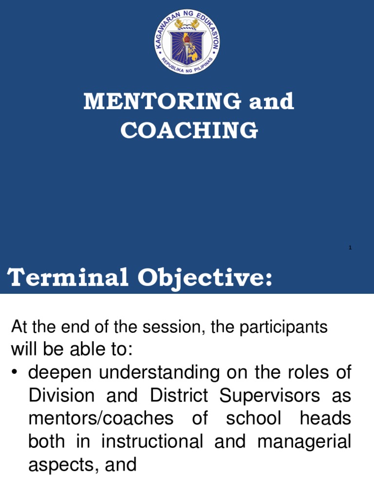 Mentoring and Coaching in Education | PDF | Mentorship | Pedagogy